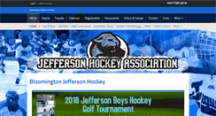 Desktop Screenshot of jeffersonhockey.org