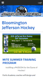 Mobile Screenshot of jeffersonhockey.org